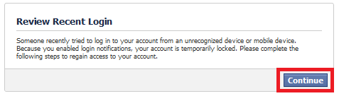 Recent Review Login Facebook