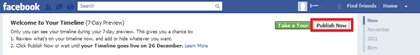 Publish Your Facebook Timeline Facebook Timeline Publish